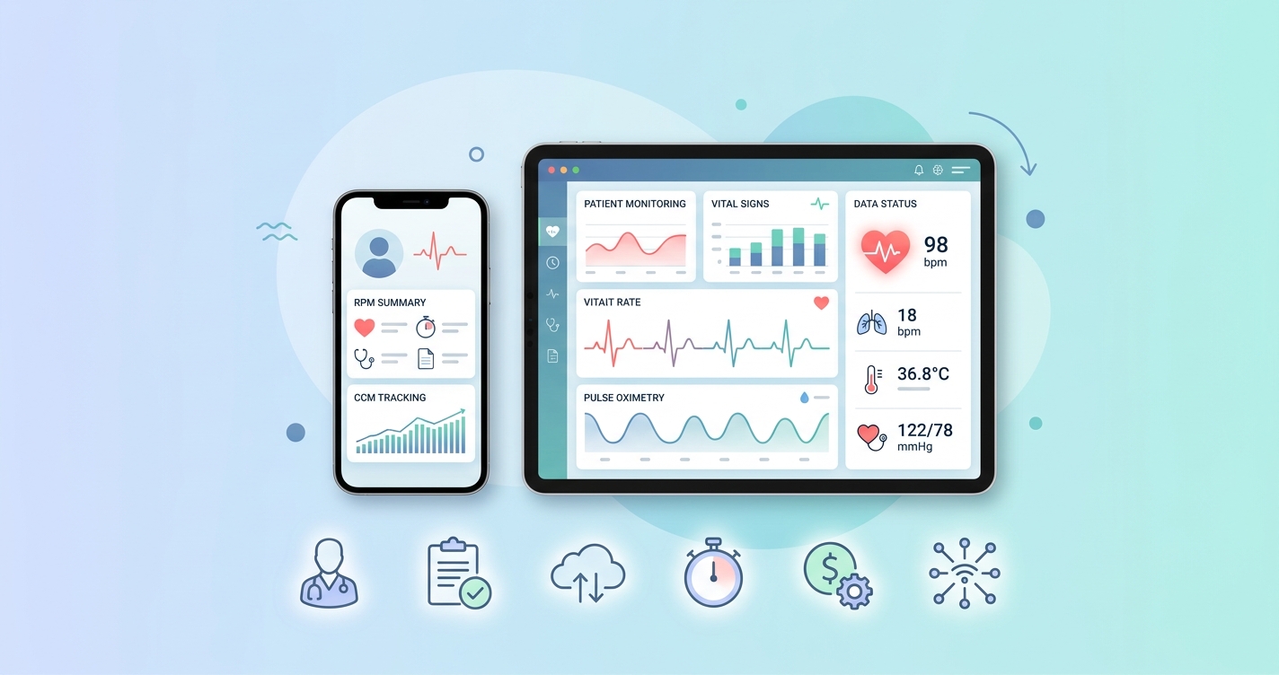 How to Bill Medicare CCM Codes With Contactless Remote Monitoring Data