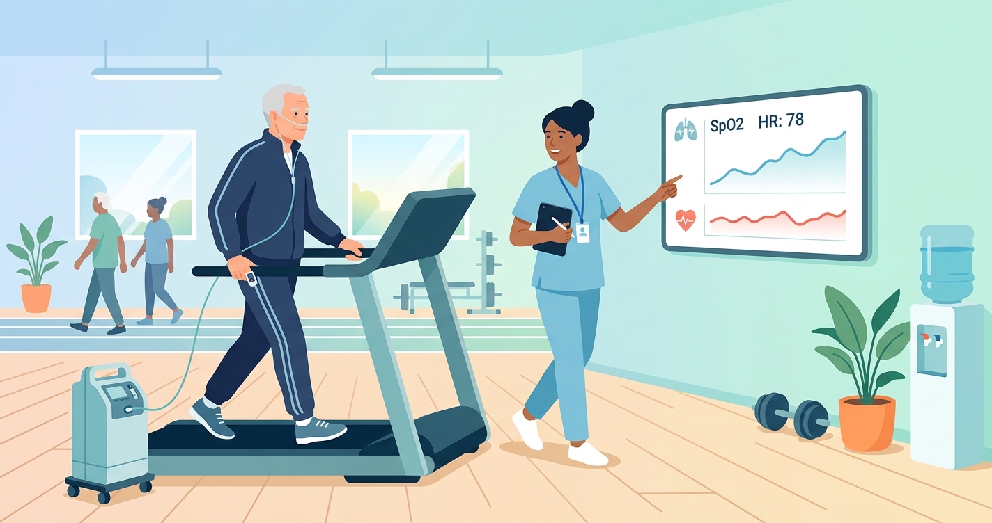 Pulmonary Rehabilitation and Daily SpO2 Monitoring: How It Works