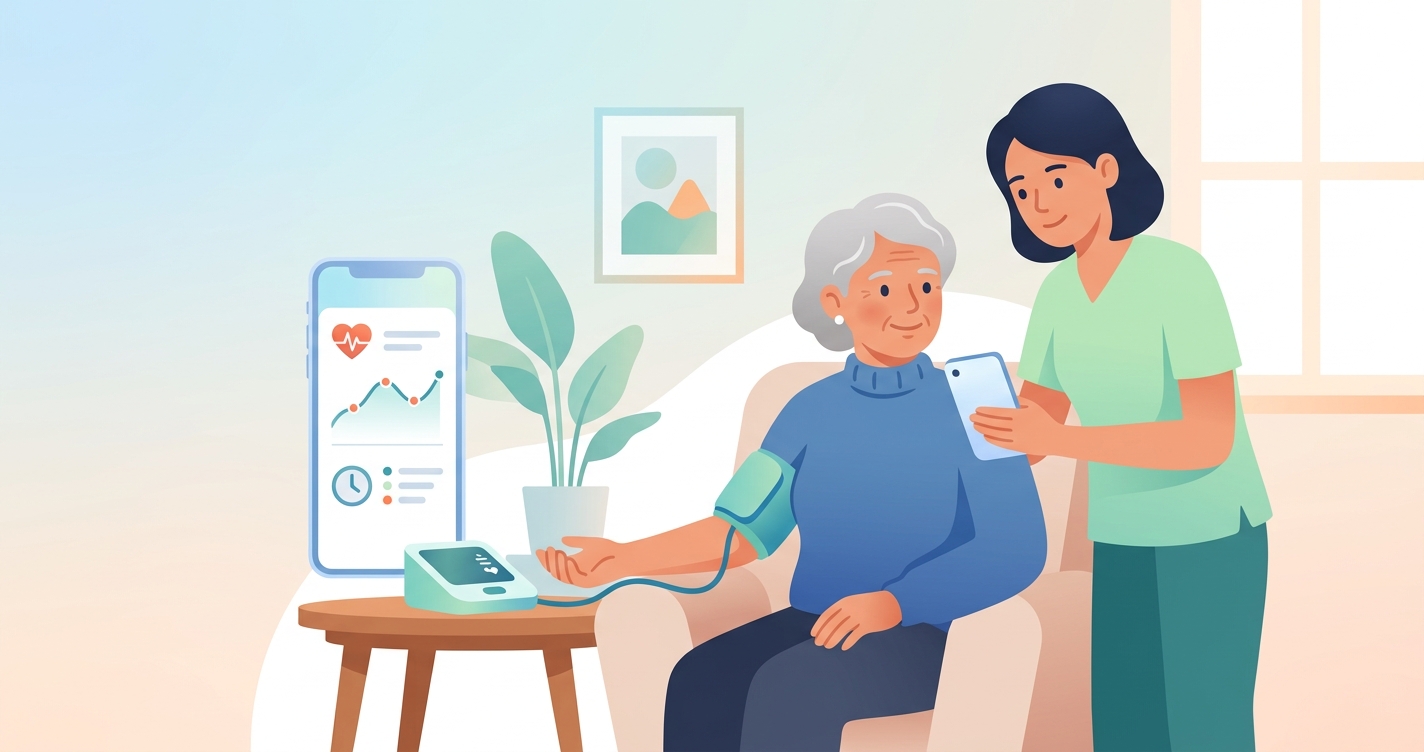 Why does my mom's blood pressure keep changing — and how can I track it?